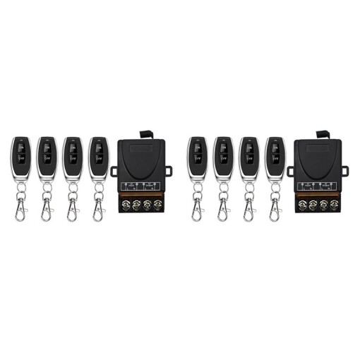2X AC 220V 30A 1CH 433MHz Wireless Remote Control  RF Relay Receiver + Off/ Transmitter A