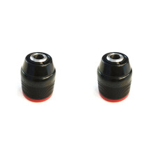 2pcs 10mm Ratchet Self-Locking Drill Chuck Hands for Drill Electric Drill Chuck Power Tools Drill Power Tool 3/8-24UNF