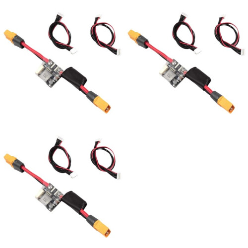 3X PM02 V3 Power Module Supply XT60 Plug From APM PIX32 Pixhawk 4  Flight Controller for RC FPV Racing Drone 1