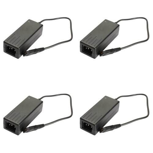 4X 12V+5V AC Adapter Hard-Disk Power Supply for Hard Disk Drive Black 1