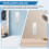 6X Sensor Wireless Connectivity User-Friendly App  Wifi Temperature and Humidity Sensor for Home Iot Device 1