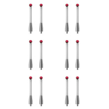 12 Szt. Rysik do Sondy CMM z Końcówką Kulistą CMM Sondy Kontaktowe Wały Ceramiczne Akcesoria do Testowania Sond do Renishaw A-5000-3709