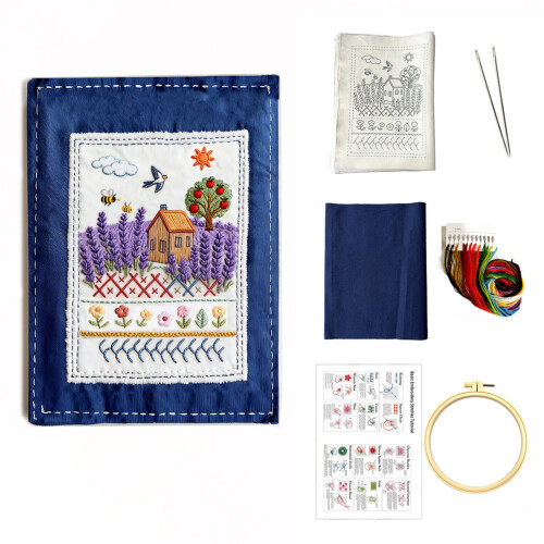 Learn To Stitching With This Comprehensive-24 color line board 1