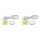 2X Penetrable Wood Panel Wireless Touch Sensor LED Light  Hand Sweep Control Dimmable Touch Dimmer 1