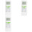 3X GYKQ-52 Remote Control for TCL Air Conditioner Home Heating and Cooling Function Replacement Remote Control 1