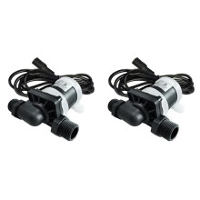 2X DC6V-12V Borstelloze Waterpomp 900L/H Stil 4-Punts Zonneboiler met Schroefdraad Douche Vloerverwarming Boosterpomp