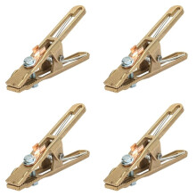 4X Machine Grounding Clamp TIG Welding Machine Brass Grounding Clamp (260A)