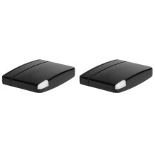 2X A2DP  Musik Audio 30Pin Empfänger Adapter Lautsprecher Dock für Wireless Transmitter Kopfhörer Stage Return, Schwarz