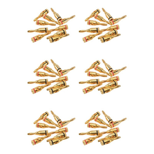 Prises Banane, Connecteurs, Type A Vis Ouverte, 30 Paires
