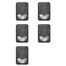 5X Cargador de Batería Recargable de Alta Eficiencia ML2032, ML2016, ML2020 y ML1220. Cargador de Batería de Botón.