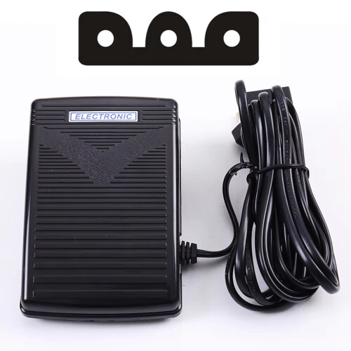 2X Sewing Machine Speed Controller Foot Control Pedal Accessories Electronic W Cord for Singer 4411 4423,EU Plug