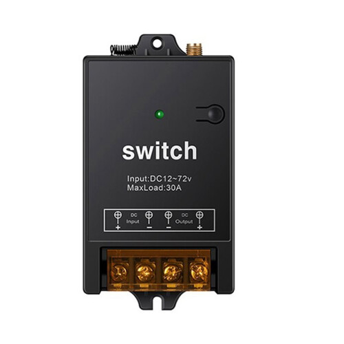 3X Remote Control , 12V/24V/48V/72V 40A Relay, Wireless RF  with 984FT Long Range Remote 2