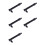 5X L-Shape  Double  Socket Wrench Suitable for Routine Screwdriver Bits Utility Tool 1