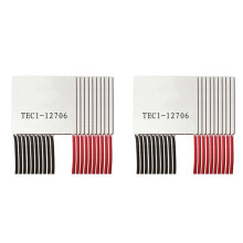 20 Sztuk Elementów Peltier TEC1-12706 Termoelektryczny Moduł Peltiera 12706 TEC 12V 4.5A DIY Cooler Peltier Elemente Board