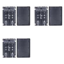 3X Podwójny Adapter M.2 na SATA3.0 Protokół M.2 Adapter SSD 2 Porty NGFF M.2 B z Kluczem na 3.0 6 Gb/S Konwerter M2 na
