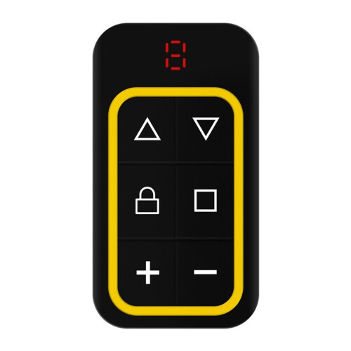 4X 8CH Multi Frequency Garage Door Remote Control 270-868MHZ RF Copy Remote Control Yellow 1