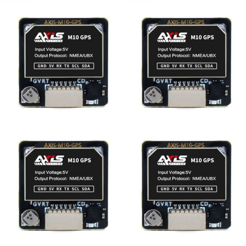 4X Axisflying M10 GPS Module Built-in Electronic Compass QMC5883 UBLOX Protocol for RC Airplane FPV Long Range