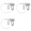 3X Handheld Manual Suction Pump Portable Hand-Held Suction Pump, Suction Pump, Manual Suction Pump 1