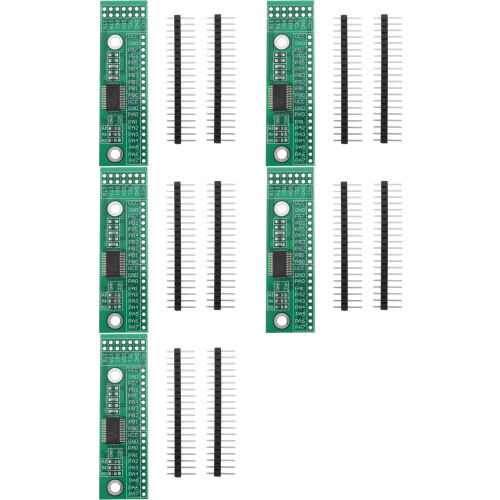 5X 16-Ch IO Expansion Pin Module Board I2C Interface IIC Input Output MCP23017-E/SS for Computer Game Console
