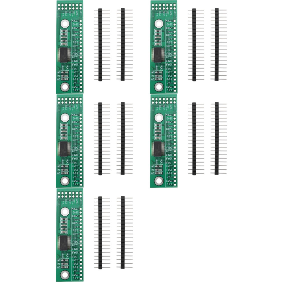 5X 16-Ch Io Expansion Pin Module Board I2c Interface Iic Input Output Mcp23017-E/Ss For Computer Game Console 6032837171152