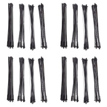 48Pcs 5 Inch Pinned Scroll Saw Blades TPI 10/15/18/24 Tools Accessories for Woodworking for DIYers