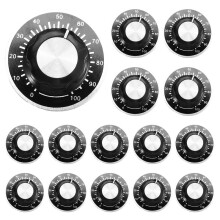 45 Sets of A03 Potentiometer Control Knobs and 0-100 Scale Plates Bakelite Knob Scale Plates Digital Potentiometer Set