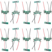 20 Peças Placa de Circuito de Proteção de Carregamento de Bateria de Íon de Lítio para 18V 3.0Ah BAT610 BAT609G BAT618 Ferramenta Elétrica