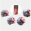 P1308D 50PCS Multimeter Silicone Test Lead Kit with Replaceable Needle Spanner Alligator Clip 4mm Banana Plug 8