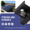 24pcs Solar Panel Bracket Aluminum PV Rail Fastening Module Trapezoidal Roof Mount Solar Rail End 8