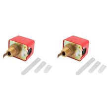 2X HFS-20 R3/4 Schroef met Schroefdraad Vloeibaar Water Oliestroomsensorschakelaar Automatische Besturingsstroomschakelaar 15A 250V