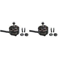 2X Moteur Sans Balais X4320 350 KV 3-12 S, Faible Bruit, Haute Vitesse, Longue Portée, pour Drone RC FPV 15 Pouces.