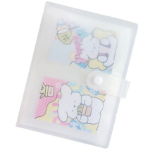 Small Clear Photo Album Portable Photo Card Train Ticket Card-2