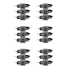 18 STK. 100-Grad-Kameramodul 1 MP OV9732 1280 X 720 USB Kostenloser Treiber Manueller Fokus, mit 3 Meter Kabel für WinXP/7/8/10