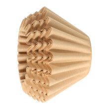 Pack Of 100 Brown Coffee Filters for Cone-true color 155