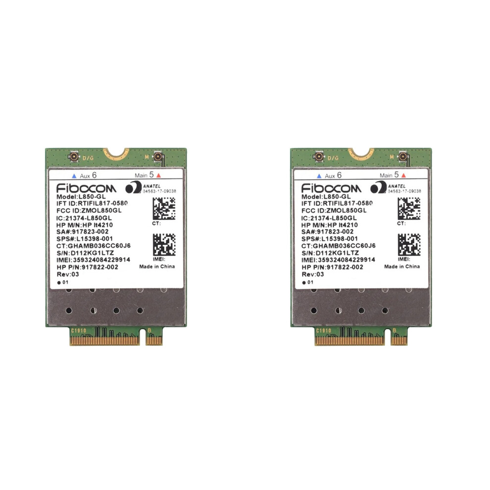 Photos - Other Network Equipment Zandona 2X Fibocom for 830 840 735 745 1040 4G Module L850-GL LT4210 XMM7360 Multifunction Convenience Module 