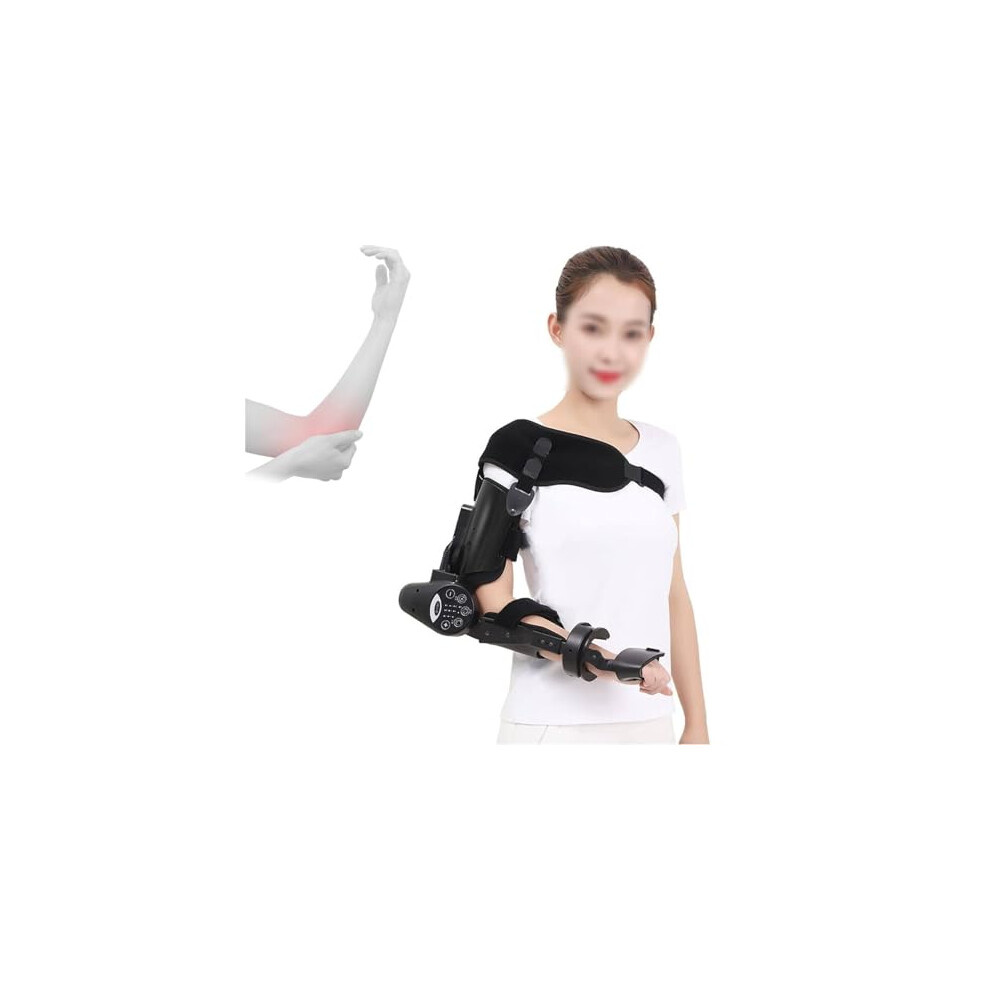 Intelligent Electric Elbow Rehabilitation Device for Upper Limb Recovery, Wireless Control, Adjustable Motion (Left Arm)