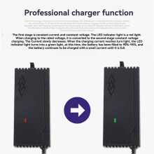 5X 14.6V 10A Lifepo4 Charger Iron Phosphate Battery Charger for 12.8V 4S Lithium Iron Phosphate Battery Pack EU Plug