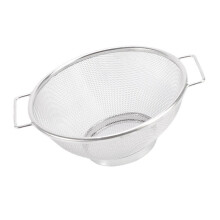 Passoire inoxydable polyvalente avec panier à tamis à deux-5