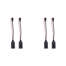 4 Stks Auto Audio-Ontvanger voor Ip-Bus 11Pin Aux Ontvanger Adapter