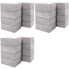 Lot de 24 Pierres Ponces en Bloc Briques Nettoyage pour Plaque de Cuisson pour Barbecue pour Enlever les Grilles de Barbecue, les Grilles, les