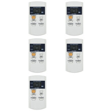 5X A75C3740 Afstandsbediening voor Airconditioner A75C3740 A75C3733 Engelse Afstandsbediening Vervangen