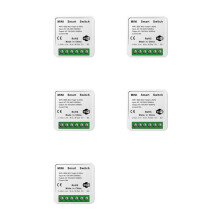 5X Tuya 16A Wifi DIY 1-Way Control Remoto Temporizador Relé Automatización para Vida Inteligente Trabajo