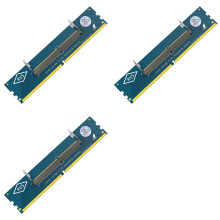 3X Tarjeta Adaptadora de Memoria RAM DDR5 para Computadora Portátil A SO DDR5 U-DIMM para Escritorio, Comprobador de Memoria Convertidor de SO DDR5 A
