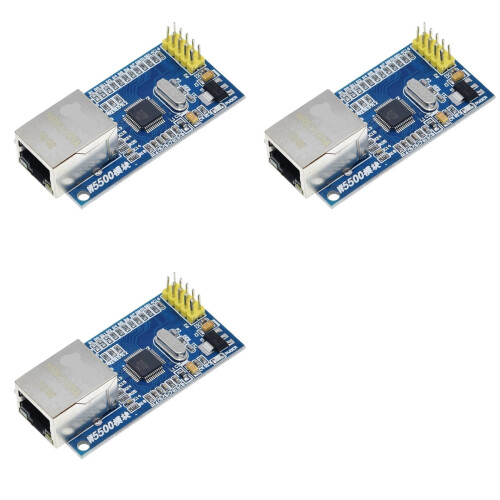 3X Replace W5100 Ethernet Shield LAN Network Module W5500 Support TCP/IP 51/ STM32 Microcontroller with 32k Bytes SPI 1