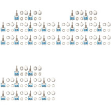 30 Stks SPDT Tuimelschakelaar 3-Pins 2 Standen aan/aan Miniatuur Tuimelschakelaar 6A 125V AC Tuimelschakelaar MTS-102