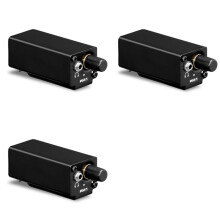 3X Amplificatore per Cuffie Stereo Portatile con Ingresso XLR e Regolazione del Volume, Plug- per Musicisti