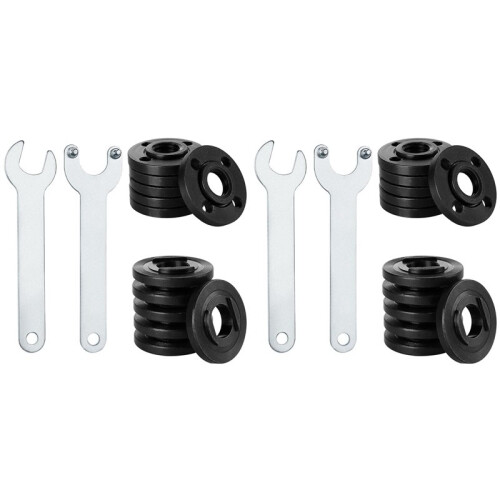 24pcs Angle Grinder Flange Nuts 5/8inch-11,with 2pcs Spanner, Angle Grinder Flange Replacement Angle Grinder Attachments