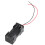 6pcs Black 2-Layers 4 X 1.5V AAA Battery Holder Case Box W Wire Leads 6