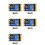 5X NMIner NerdMiner V2 468KH/S Hashrate BTC Solo Lottery Miner ESP32 2.8 Polegadas  Display Bitcoin Crypto Lottery Miner 1