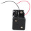 6pcs Black 2-Layers 4 X 1.5V AAA Battery Holder Case Box W Wire Leads 7